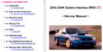 Руководства по Subaru Impreza WRX 1993-2006 Скрин 1