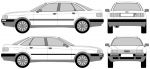 1987 Audi 80 B3 Sedan