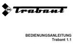 Руководство по ремонту и обслуживанию Trabant